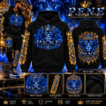 P.E.N.E. Midnight King Hoodie — Black