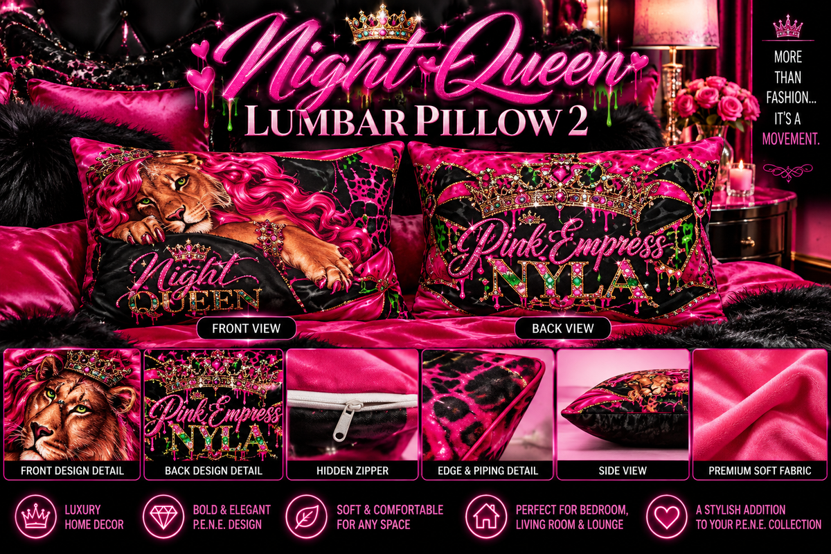 Night Queen Lumbar Pillow 2