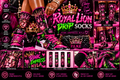 Royal Lion Drip Socks