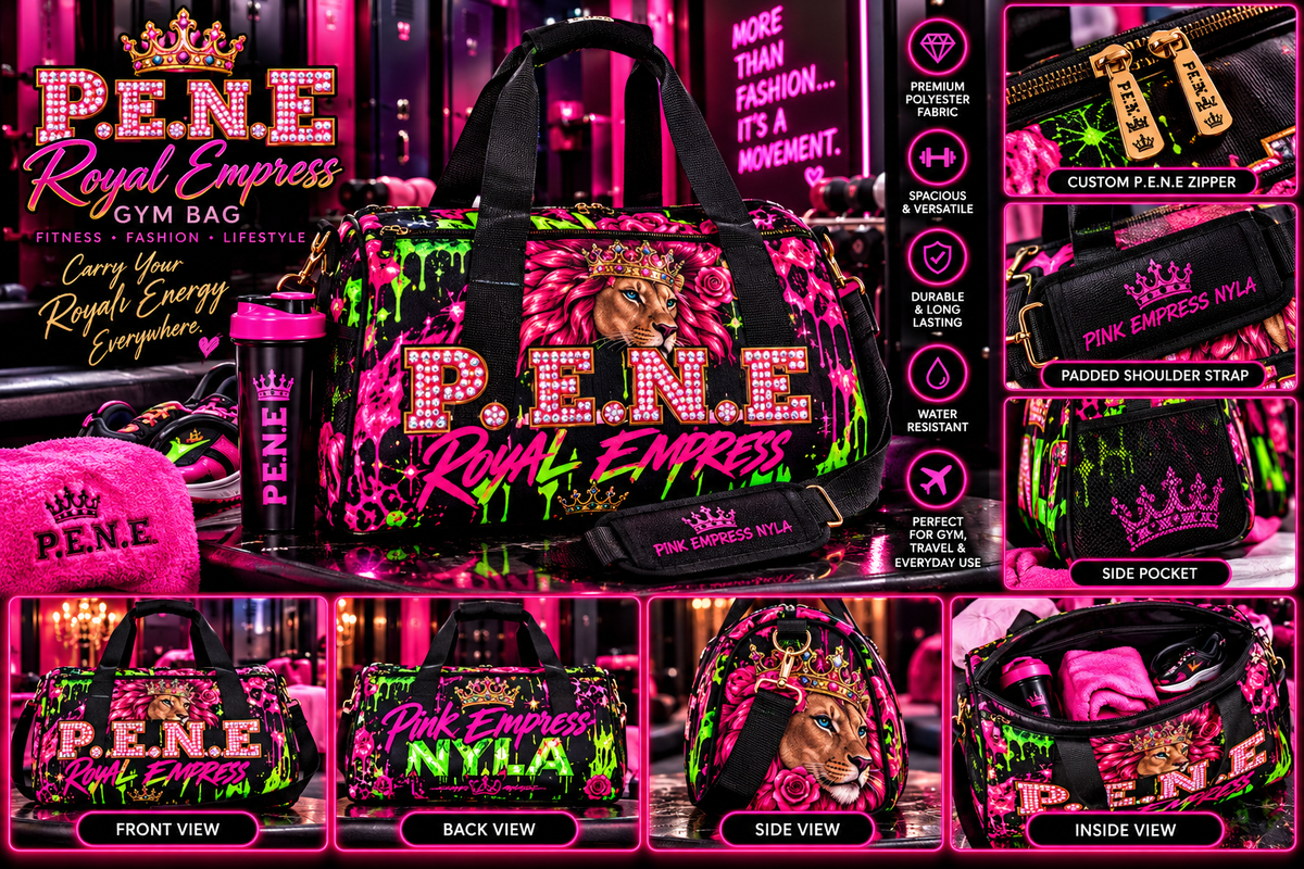 P.E.N.E Royal Empress Gym Bag