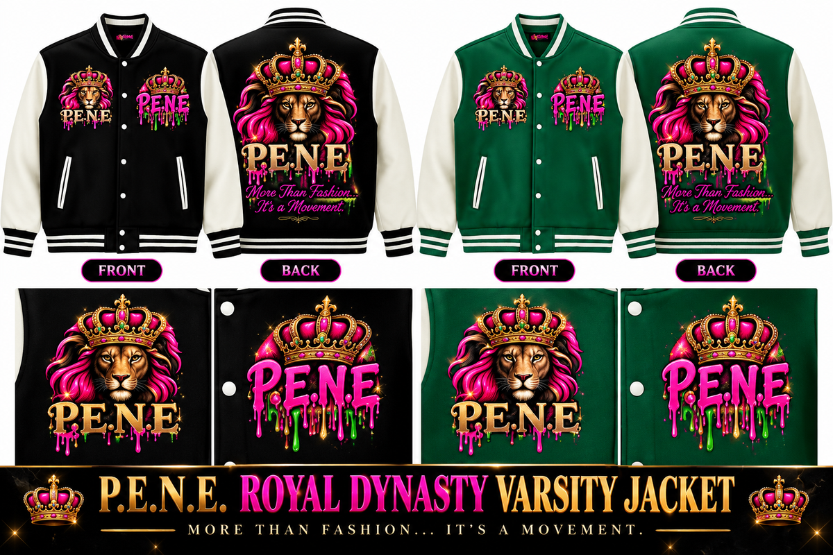 P.E.N.E. Royal Empire Varsity Jacket
